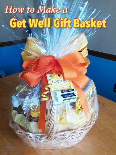 DIY Get Well Gift Basket - Brighten Someone's Day!