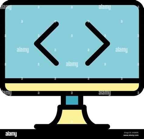 Operating System Programming Icon Outline Operating System Programming