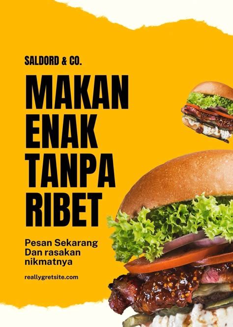 poster makanan