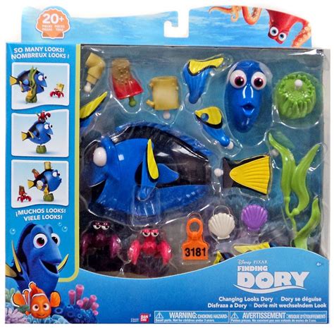 Bandai Toys Disney / Pixar Finding Dory Changing Looks Dory Playset