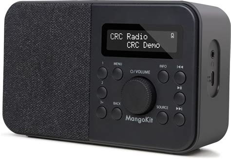 MangoKit Portable DAB Digital Radio And Kitchen FM Radio Bluetooth