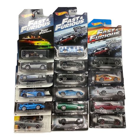 HOT WHEELS ホットウィールズ ミニカー ワイルドスピード 台セットトレファクONLINE