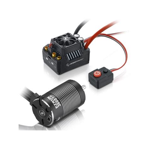 COMBO EZRUN MAX10 SCT 120Amp 3660SL 4600KV HW38010202 Hobby Wing