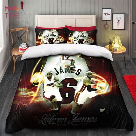 Lebron James Miami Heat NBA Bedding Sets