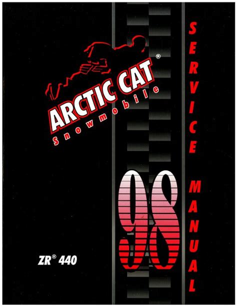 1998 Arctic Cat ZR 440 Snowmobile Service Manual