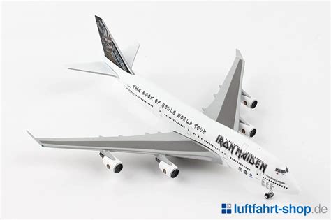 Herpa 535564 Iron Maiden Air Atlanta Icelandic Boeing 747 400 Ed F