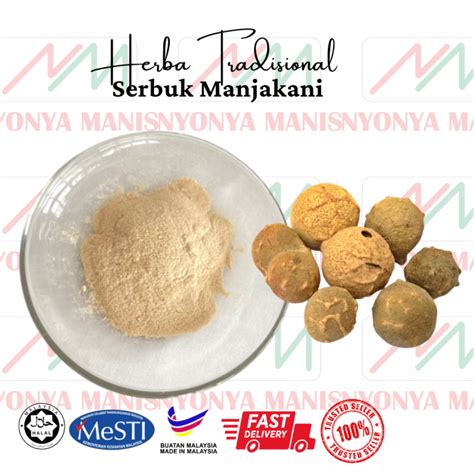 Manjakani Extract Powder 1kg Serbuk Manjakani Asli Premium Nyonya