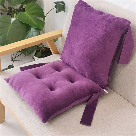 KQJQS Integrated Lying Chair Cushion Rectangular Seat Cushion with Car ...