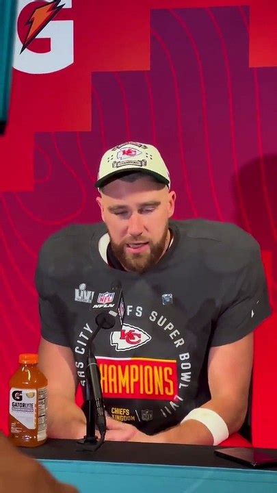 Travis Kelce Emotional After Super Bowl Win Over Brother Video