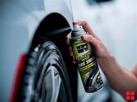 How To Use Wipe New Tire Shine