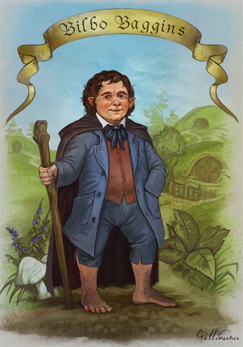 Bilbo Baggins By Gellihana Art On Deviantart Bilbo Baggins Character