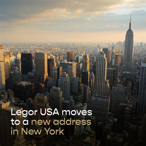 Legor Strengthens Its Presence In The Usa With A Brand New Office In