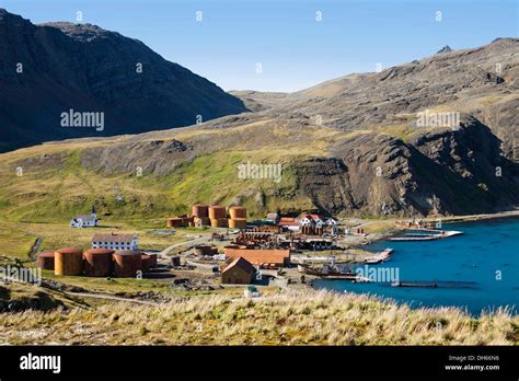 Former Whaling Station Of Grytviken King Edward Cove South Georgia