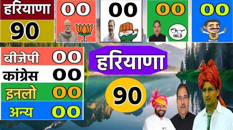 Haryana Vidhanshabha Election Opinion Poll 2024 Haryana Assembly