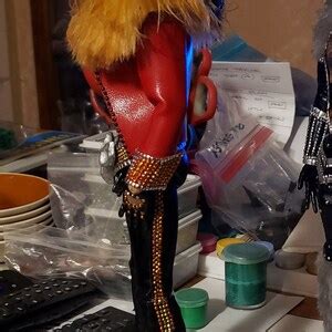 KISS Eric Carr The Fox Miniature Custom 12 Inch 1 6 Figure Scale