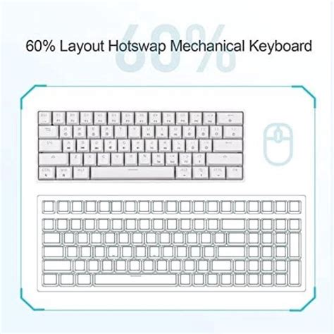 EPOMAKER Skyloong SK Toetsen Hot Swappable Mechanisch Toetsenbord Met Bol