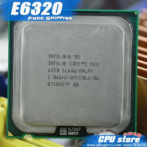 Intel Core Duo E Cpu G Processor Ghz M Ghz