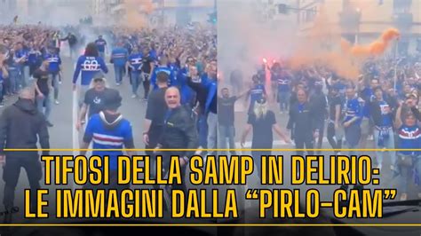 SAMPDORIA ai PLAY OFF Esplode la festa in città guardate le immagini