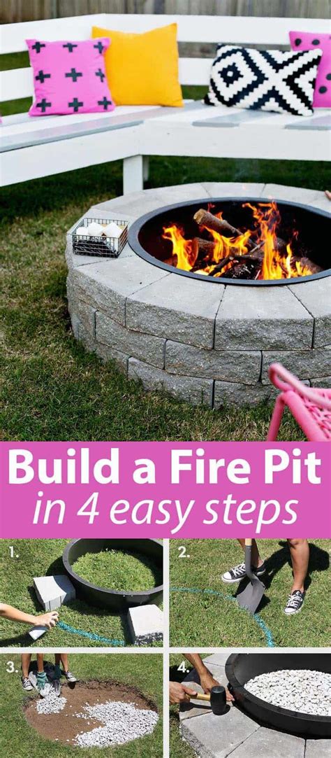 Create Your Own Fire Pit In Just 4 Simple Steps