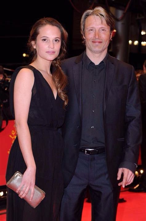 Alicia Vikander And Mads Mikkelsen At A Royal Affair Screening