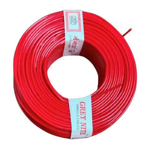 Greynite Sqmm Pvc Insulated Multi Strand Wires Wire Size Mm At