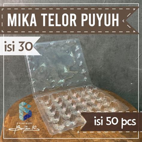 Jual Mika Telur Puyuh Isi Butir Mika Tray Telur Puyuh Mika Telur