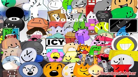 Bfb All Characters Voices Youtube