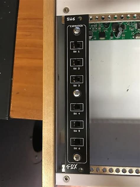 Foxing Hour Sw6 Six Switch Expander Eurorack Lzx Video Reverb