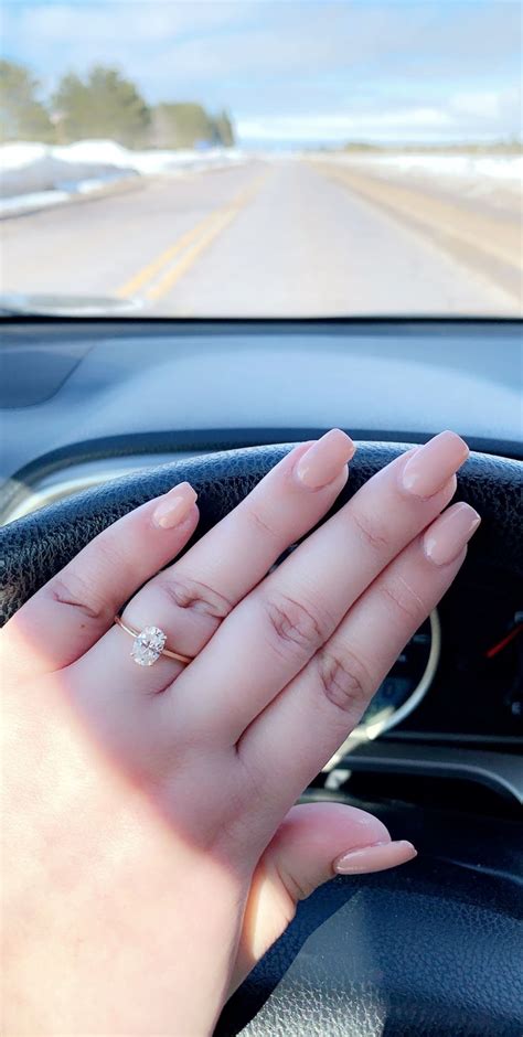 Nude Squoval Acrylic Nails Squoval Acrylic Nails Short Acrylic Nails Simple Skincare