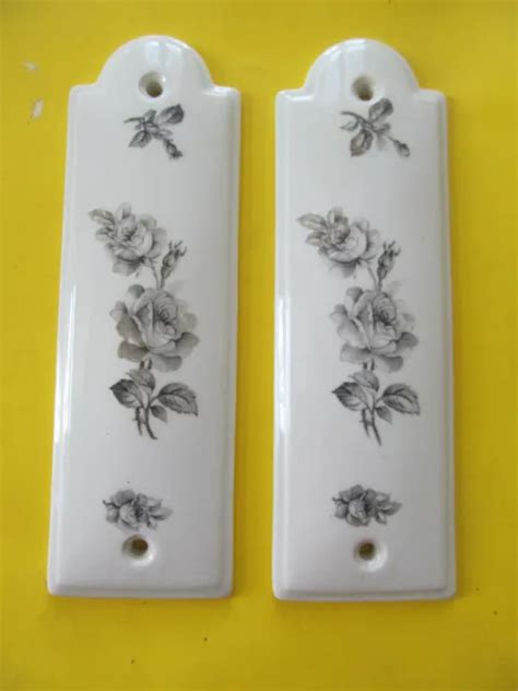 Plaques De Propret En Porcelaine De Limoges De Chapus Fr Res Eur