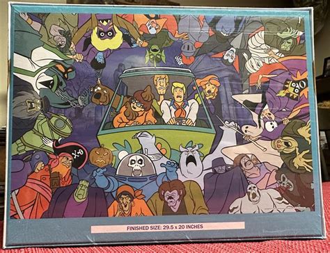 Scooby Doo Monster Mash Up Piece Jigsaw Puzzle Toys Games Puzzles