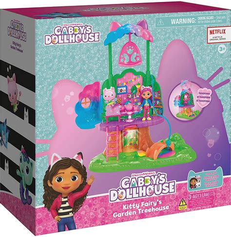 Buy Gabbys Dollhouse Transforming Garden Treehouse Playset At