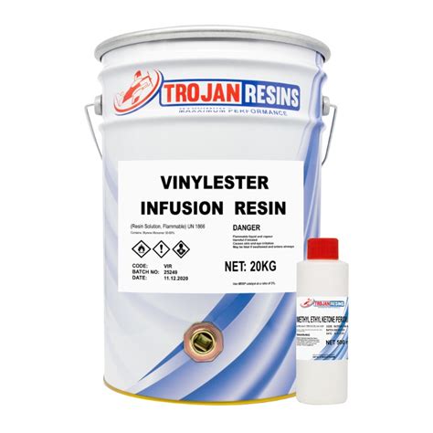 Vinylester Infusion Resin + Catalyst – Trojan Fibreglass Online