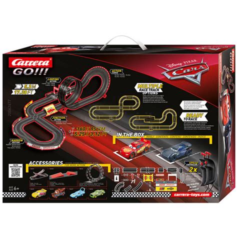 Pista Elettrica Disney Pixar Cars Neon Nights Carrera GO 62477