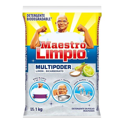 Detergente En Polvo Multiusos Maestro Limpio Kg Walmart