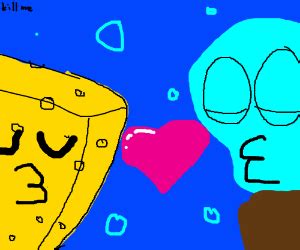 Squidward And Spongebob Are Gay For Eachother Drawception