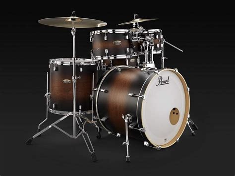 Pearl Decade Maple Studio Satin Brown Burst Amazon Fr Instruments De