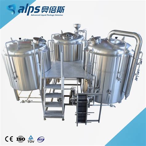 Small Scale Commercial Micro Beer Brewery Equipment Brewing