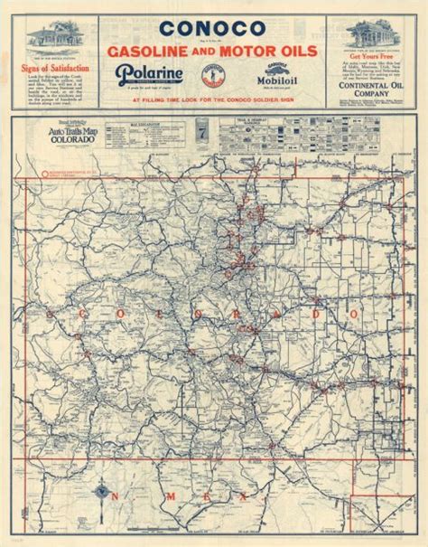 Auto Trails Map Of Colorado Curtis Wright Maps