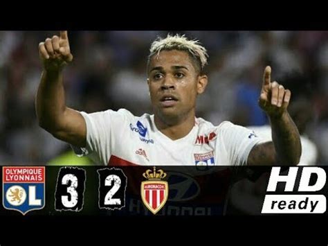 Olympique Lyonnais Vs As Monaco Highlights Goals Octobre