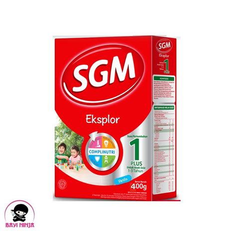 Jual Sgm Eksplor Plus Complinutri Rasa Vanila Gr Shopee Indonesia