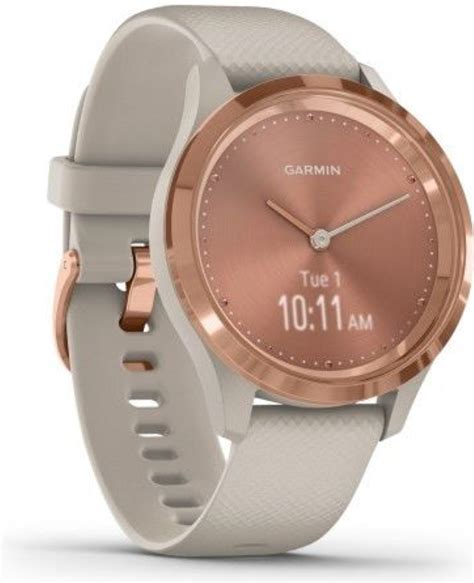 Garmin Garmin Vivomove3S RoseGold Sand Band Tovys Cz