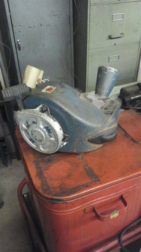 Vintage Clinton Racing Go Kart Engine Model E With Factory