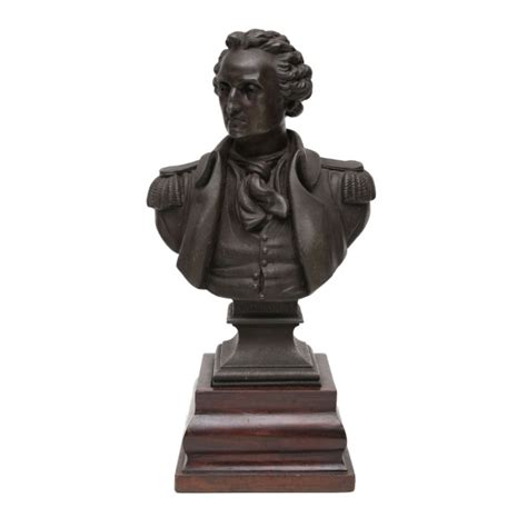 GEORGE WASHINGTON Escultura Em Petit Bronze Represen