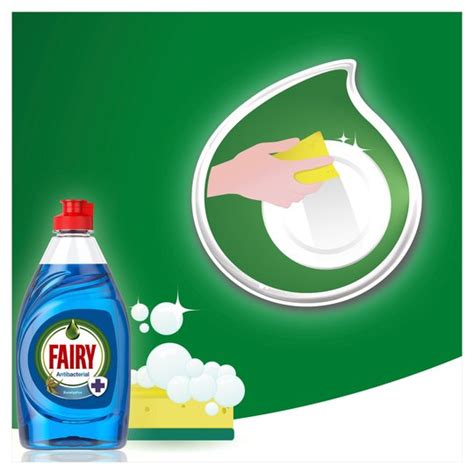 Fairy Anti Bacterial Eucalyptus Washing Up Liquid 383ml Bn Britannia Lk