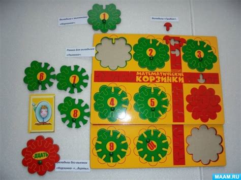 Развивающая игра «Математические корзинки-10» (18 фото). Воспитателям ...
