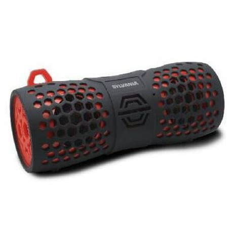 Sylvania Portable Bluetooth Speaker Red Sp353