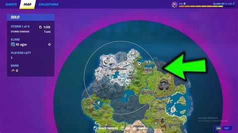 Survive Storm Circles Fortnite Zero Build Trials Quests Youtube