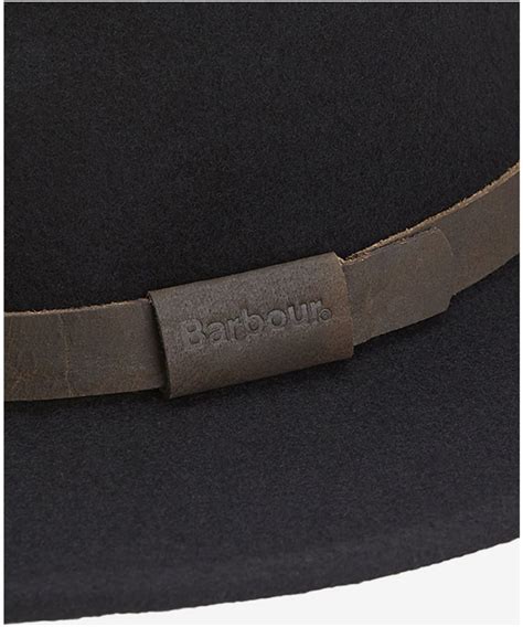 Mens Barbour Crushable Bushman Hat