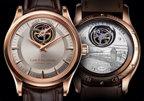 Carl F. Bucherer Heritage Tourbillon Double Peripheral Watch | aBlogtoWatch